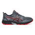 Scarpe da running grigie in tessuto mesh e similpelle con dettagli rossi Asics Gel-Venture 8, Brand, SKU s325500025, Immagine 0